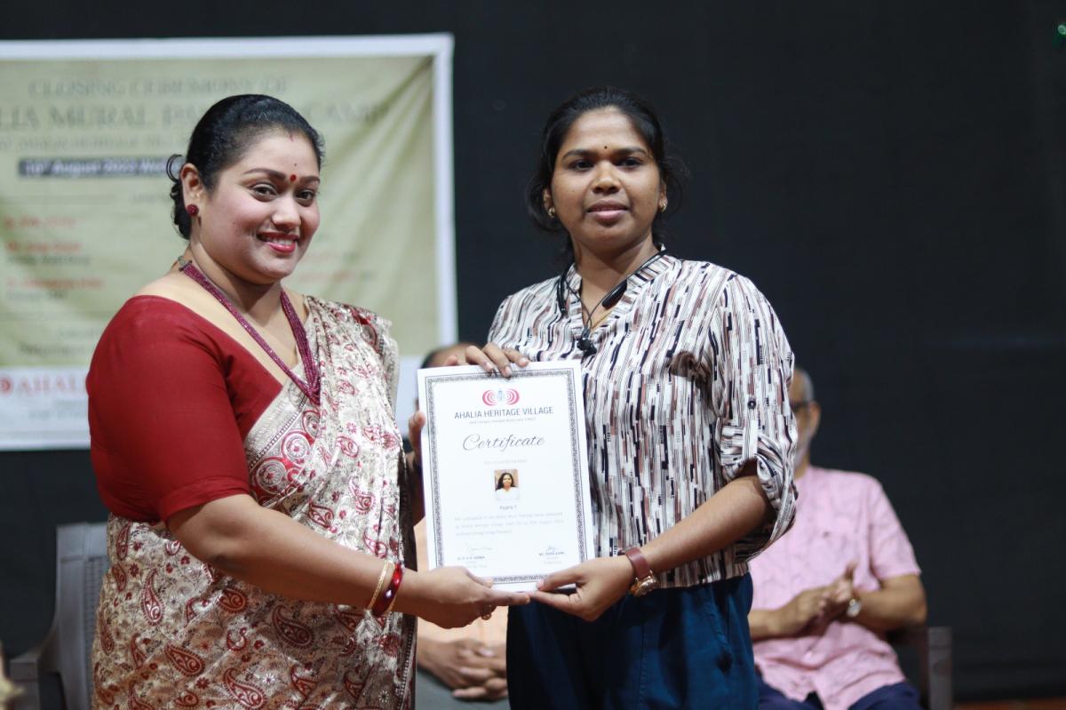 Ahalia Mural Painting Camp Closing Ceremony 2023 Image 2